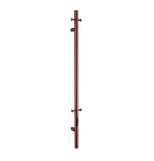 Полотенцесушитель электрический Boheme Uno 726-BRB 150x12, brushed bronze