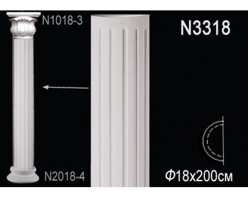 Тело полуколонны N3318