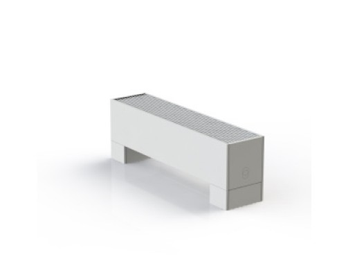 Конвекторы медно-алюминиевые напольные Конвектор напольный Gekon Level U/FMC, H23 L050 W23, цвет RAL9016 GLUF0.02305023/FMC/RAL9016