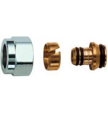 Фитинги цанговые Концовка для м/п труб, 16х2 евроконус 3/4 FAR FC 6076 823824