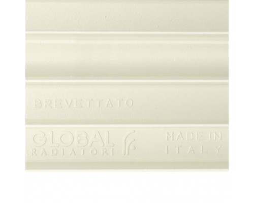 Радиатор биметаллический Global STYLE PLUS 350 12 секций боковое подключение (белый RAL 9010) STP03501012 (STP03501012)