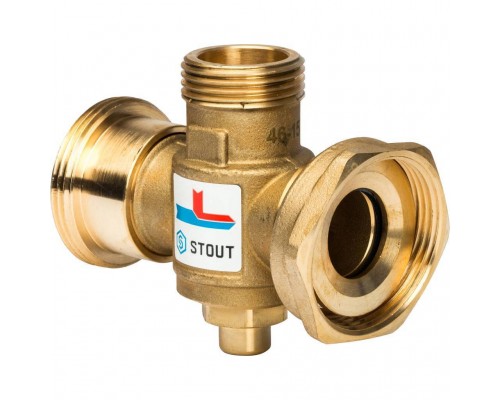 STOUT SVM-0050 ермостатический смесительный клапан G 1 1/2M-G 1 1/2F-G 1 M 70°С (SVM-0050-327008) STOUT SVM-0050 ермостатический смесительный клапан G 1 1/2M-G 1 1/2F-G 1 M 70°С (SVM-0050-327008)