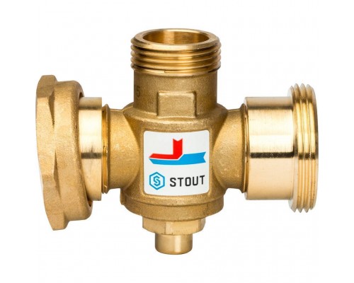 STOUT SVM-0050 ермостатический смесительный клапан G 1 1/2M-G 1 1/2F-G 1 M 70°С (SVM-0050-327008) STOUT SVM-0050 ермостатический смесительный клапан G 1 1/2M-G 1 1/2F-G 1 M 70°С (SVM-0050-327008)