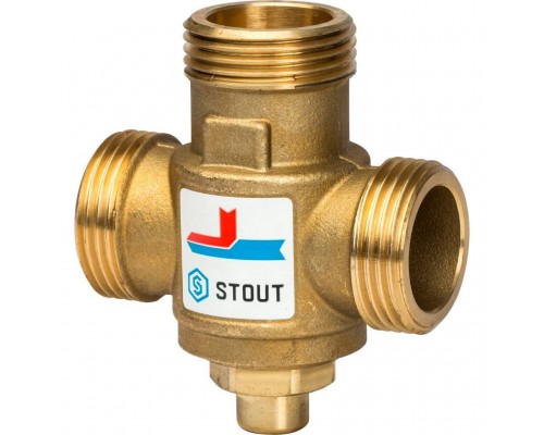 STOUT SVM-0050 ермостатический смесительный клапан G 1 1/2M-G 1 1/2F-G 1 M 70°С (SVM-0050-327008) STOUT SVM-0050 ермостатический смесительный клапан G 1 1/2M-G 1 1/2F-G 1 M 70°С (SVM-0050-327008)