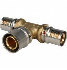 Тройник переходной STOUT 20х26х20 для металлопластиковых труб прессовой (SFP-0005-202620)