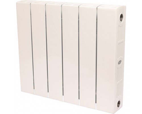 Радиатор биметаллический RIFAR SUPReMO 350 6 секций боковое подключение (белый RAL 9016) 4RS35-6 (4RS35-6)