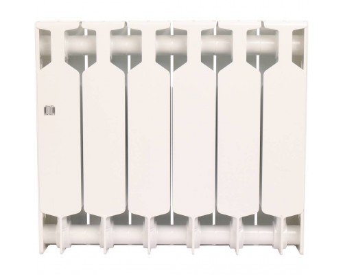 Радиатор биметаллический RIFAR SUPReMO 350 6 секций боковое подключение (белый RAL 9016) 4RS35-6 (4RS35-6)