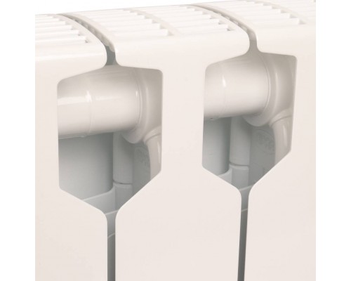 Радиатор биметаллический RIFAR SUPReMO 350 6 секций боковое подключение (белый RAL 9016) 4RS35-6 (4RS35-6)