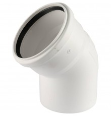 Отвод REHAU RAUPIANO PLUS диам. 110 на 45° 11231361001 (11231361001)