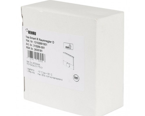 REHAU RAUTHERM S Терморегулятор Nea Smart R D с дисплеем (13152681001)