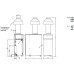 Газовый напольный котел Baxi SLIM 1.620 iN с открытой камерой (WSB43162347-)