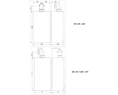 Газовый настенный котел Baxi ECO Life Газовый настенный котел Baxi ECO Life 24F (7814104) Газовый настенный котел Baxi ECO Life Газовый настенный котел Baxi ECO Life 24F (7814104)