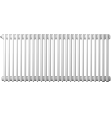 Радиатор стальной Zehnder Charleston 3050/26 3-трубчатый, подключение V001, белый, с кронштейнами