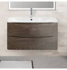 Тумба под раковину BelBagno Acqua 100 подвесная, robere nature grigio