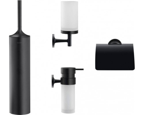 Набор Duravit Starck T Стакан 0099314600 + Дозатор 0099354600 + Держатель туалетной бумаги 0099404600 + Ершик 0099464600