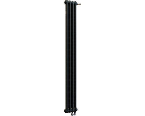 Радиатор стальной Arbonia 2180V 4 секции, 2-трубчатый, нижнее подключение, матовый черный