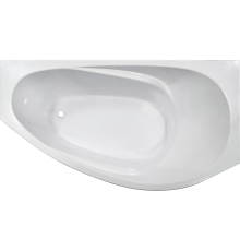 Ванна из искусственного камня Marmo Bagno Турин R 170x95 см, угловая, с ножками, асимметричная