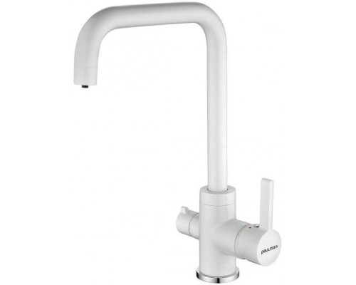 Смеситель для кухни Paulmark Logas Lo213021-431TW белый