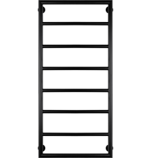 Полотенцесушитель водяной Secado Парма 2 100x50, черный матовый