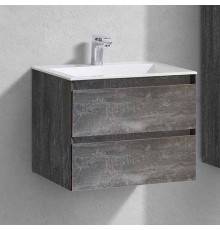 Тумба с раковиной Vincea Luka 60 2 ящика, камень
