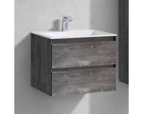 Тумба с раковиной Vincea Luka 60 2 ящика, камень