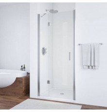 Душевая дверь в нишу Vegas Glass AFP TUR NOVO h1890 100 08 01 L профиль глянцевый хром, стекло прозрачное