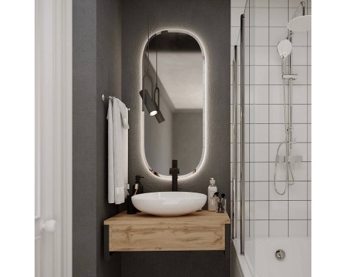 Мебель для ванной комнаты 1MarKa Grunge Loft 100 дуб вотан Мебель для ванной комнаты 1MarKa Grunge Loft 100 дуб вотан