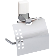 Держатель туалетной бумаги Wasserkraft Leine White K-5025White