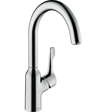 Смеситель для кухни Hansgrohe Focus M43 71812000 хром (Ненадлежащее качество: выставочный экземпляр)