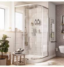Душевой уголок STWORKI Хельсинки 90x90 см профиль хром глянец