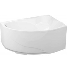 Ванна из искусственного камня Цвет и Стиль Грация R 150x100 см, угловая, с ножками, асимметричная