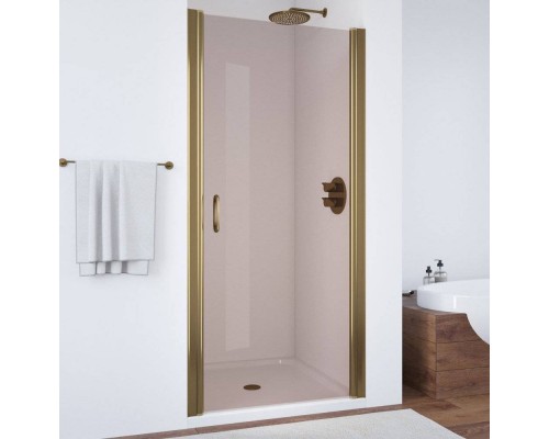 Душевая дверь в нишу Vegas Glass EP 65 05 05 профиль бронза, стекло бронза