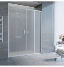 Душевая дверь в нишу Vegas Glass Z2P 170 07 10 профиль матовый хром, стекло сатин
