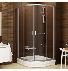 Душевой уголок Ravak Blix BLCP4-90 Transparent, профиль сатин + средство для ванн и защитное средство