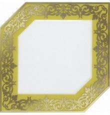 Декор Kerama Marazzi Клемансо глянцевый оливковый