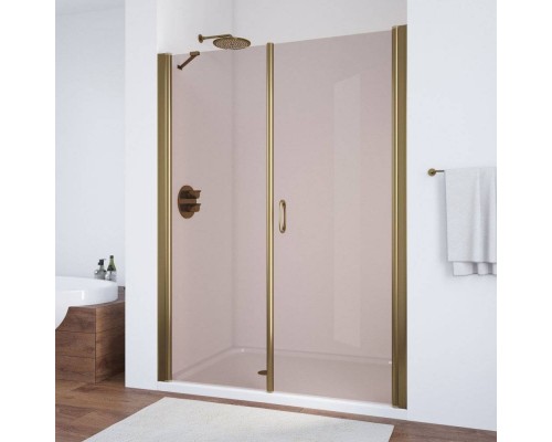 Душевая дверь в нишу Vegas Glass EP-F-2 170 05 05 R профиль бронза, стекло бронза