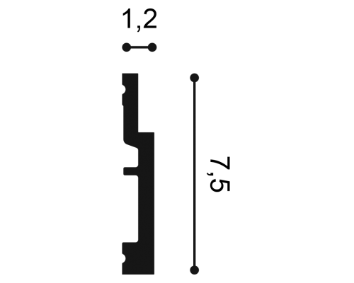 Плинтусы,Select SX187 HIGH LINE