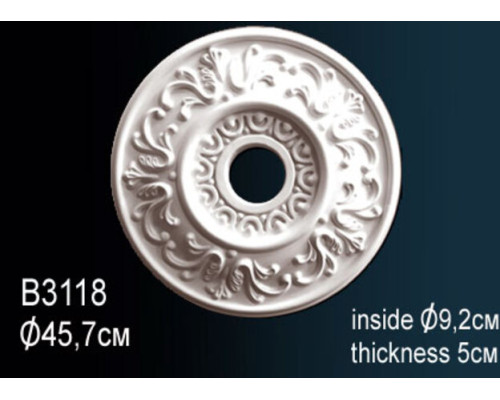 Розетка потолочная B3118