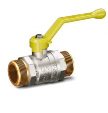 Краны шаровые Кран шаровой латунный LD Pride 47.20.Н-Н.Р.GAS для газа, нар./нар. резьба, ручка-рычаг, 3/4 LD 47.355.20