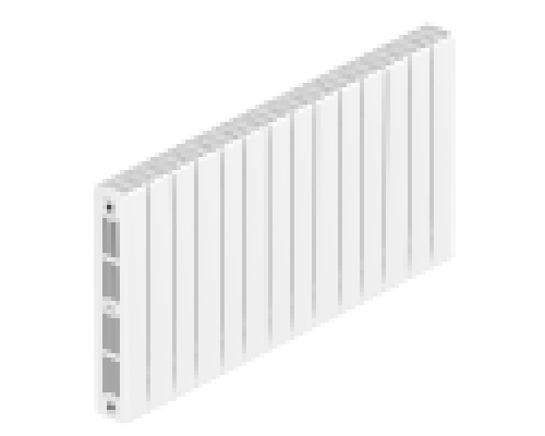 Радиаторы биметаллические секционные Радиатор биметаллический SUPReMO 500 10 секций, боковое подключение, RAL 9005, Rifar rs50010 RAL9005_mat_E