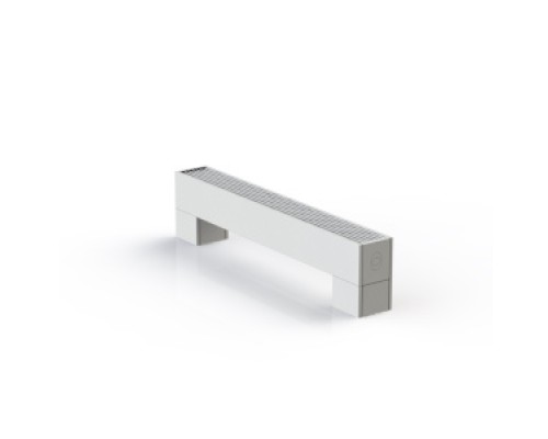 Конвекторы медно-алюминиевые напольные Конвектор напольный Gekon Level U/FMC, H13 L210 W13, цвет RAL9016 GLUF0.01321013/FMC/RAL9016