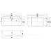 Акриловая ванна Allen Brau Infinity 1 170x80 2.21001.21