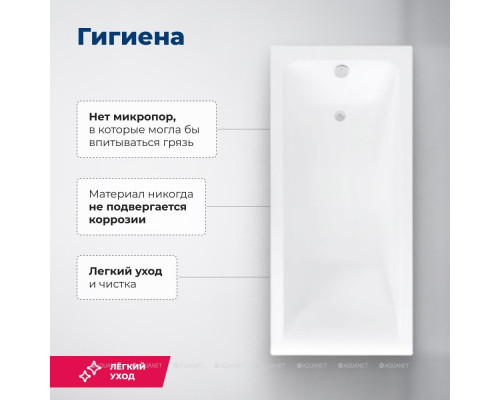 Акриловая ванна Aquanet Bright 175x75 (с каркасом)