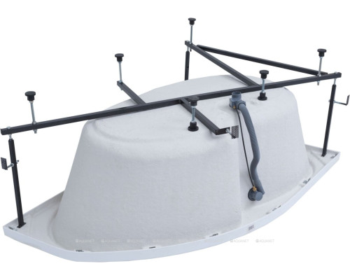 Акриловая ванна Aquanet Capri 170x110 R (с каркасом)