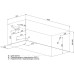 Акриловая ванна Aquanet Viola NEW 180x75 (с каркасом)