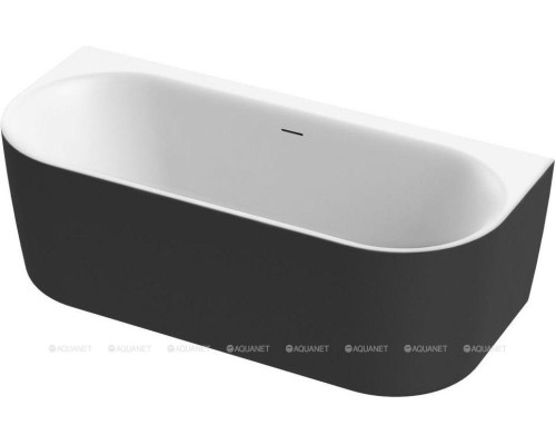 Акриловая ванна Cezares METAURO-INT-Wall-180-80-60-B-W-MATT