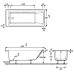 Акриловая ванна Jacob Delafon Sofa 170x75 E60515RU-01