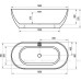 Акриловая ванна Ravak Freedom 169x80 XC00100020