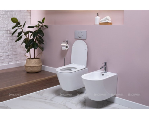 Биде подвесное Aquanet Atago 2.0 B2 LX-1057