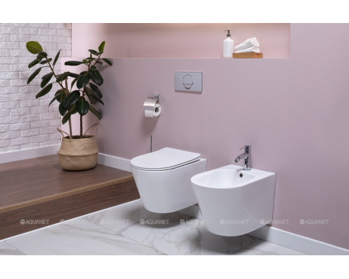 Биде подвесное Aquanet Atago 2.0 B2 LX-1057